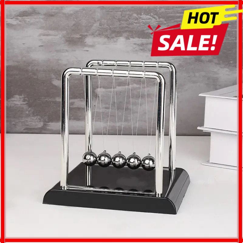 Newton Cradle Large - 뉴턴 진자 균형 공: 세련된 책상