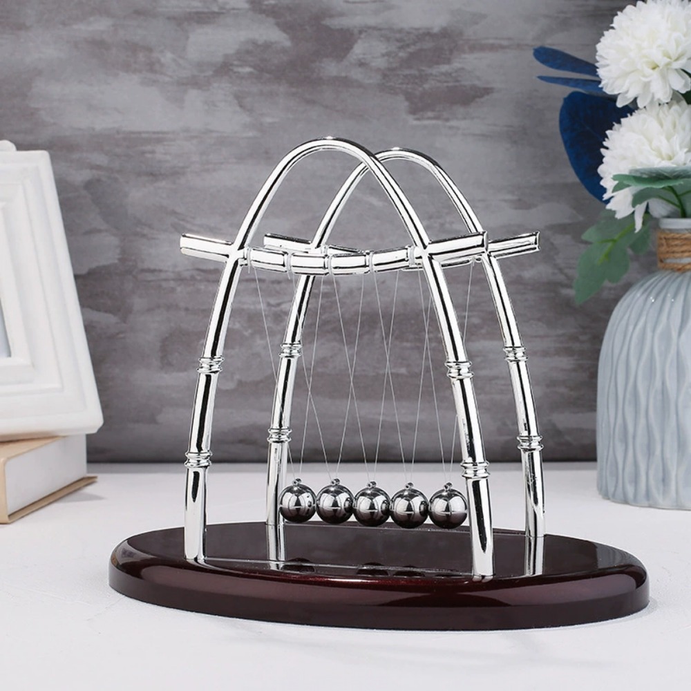 Newton Cradle Large - 뉴턴 크래들 밸런스 스틸 볼 영구
