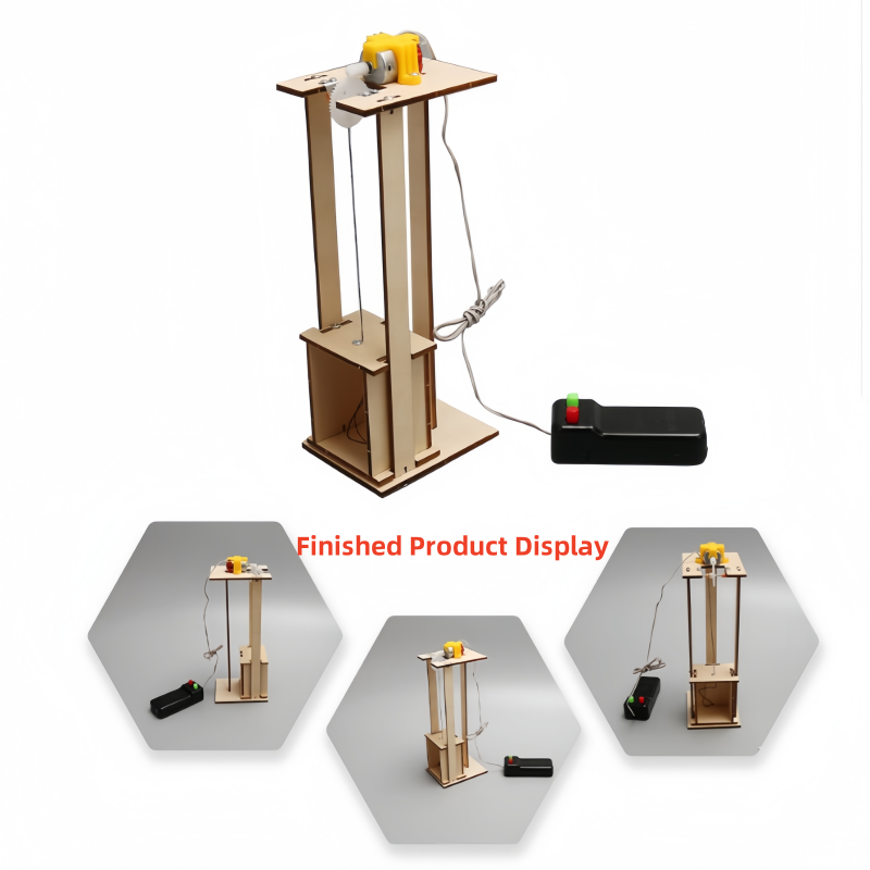 Science Project Kit - DIY 전기 원격 제어 리프트 엘리베이터