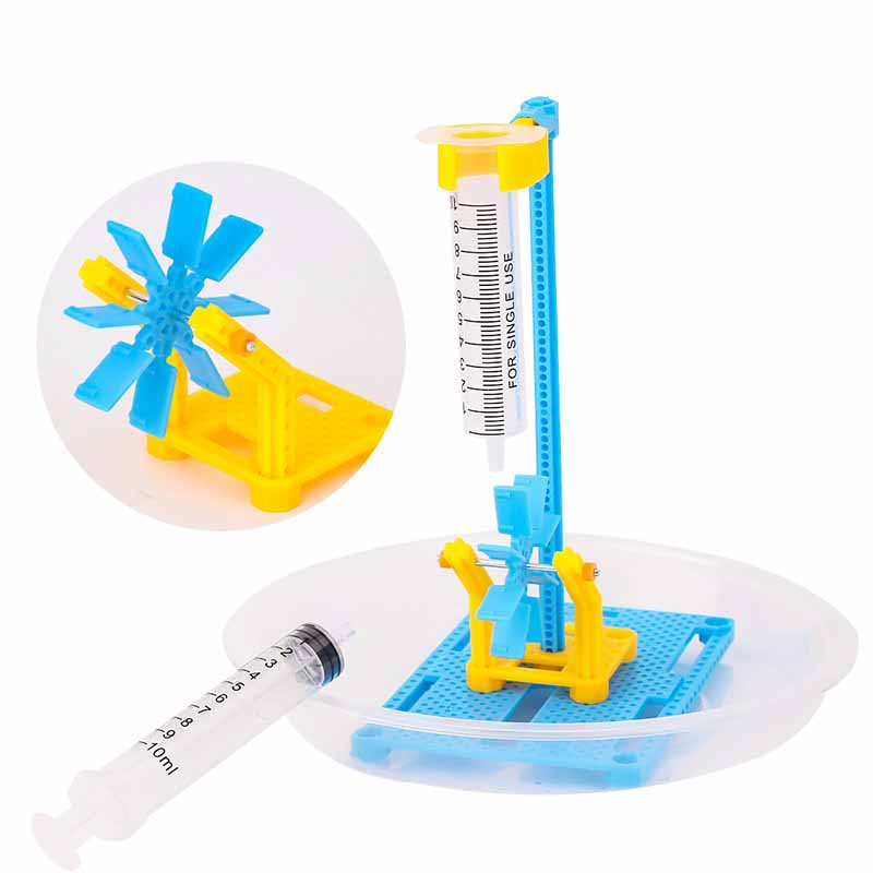 Science Toys Diy - DIY 워터 휠 자동차 과학 기술,