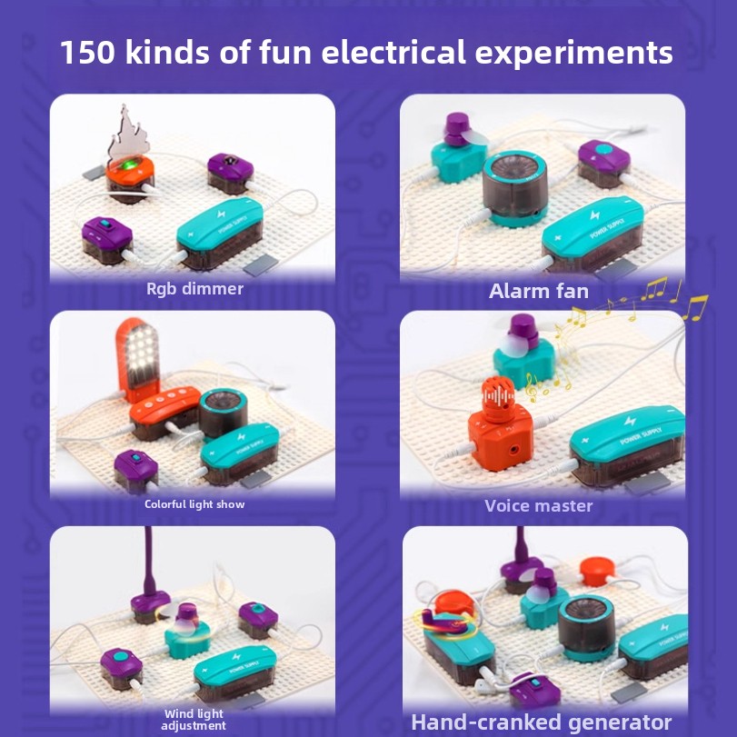 회로 실험 빌딩 블록 장난감 조립 과학 실험 세트 물리 - Science Toys Diy 리뷰 및 가격