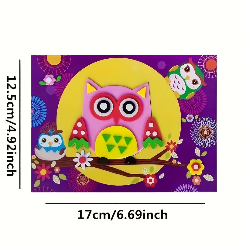 어린이용 3D 스티커, 10개의 랜덤 시트, 일회용,  - Science Toys Diy 리뷰 및 가격