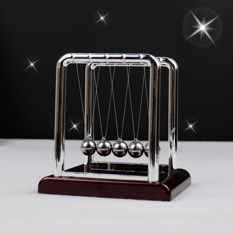 물리 과학 장난감 뉴턴 밸런스 진자 공 충돌 에너지 보 - Newton Cradle Large 리뷰 및 가격