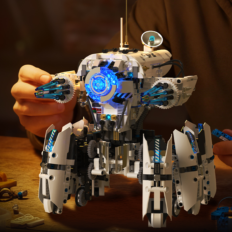 기술 프로그래밍 헥사포드 로봇 SF 전쟁 기계 조립 블 - Science Robot 리뷰 및 가격