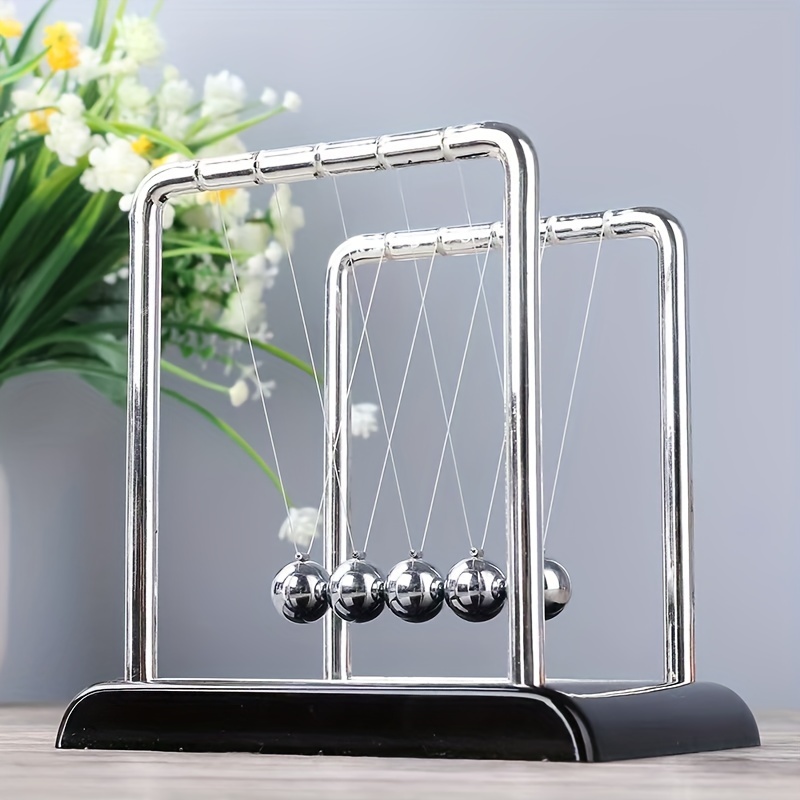 모던 뉴턴 크래들 메탈 밸런스 볼 데스크 장난감 창의적 - Newton Cradle Large 리뷰 및 가격