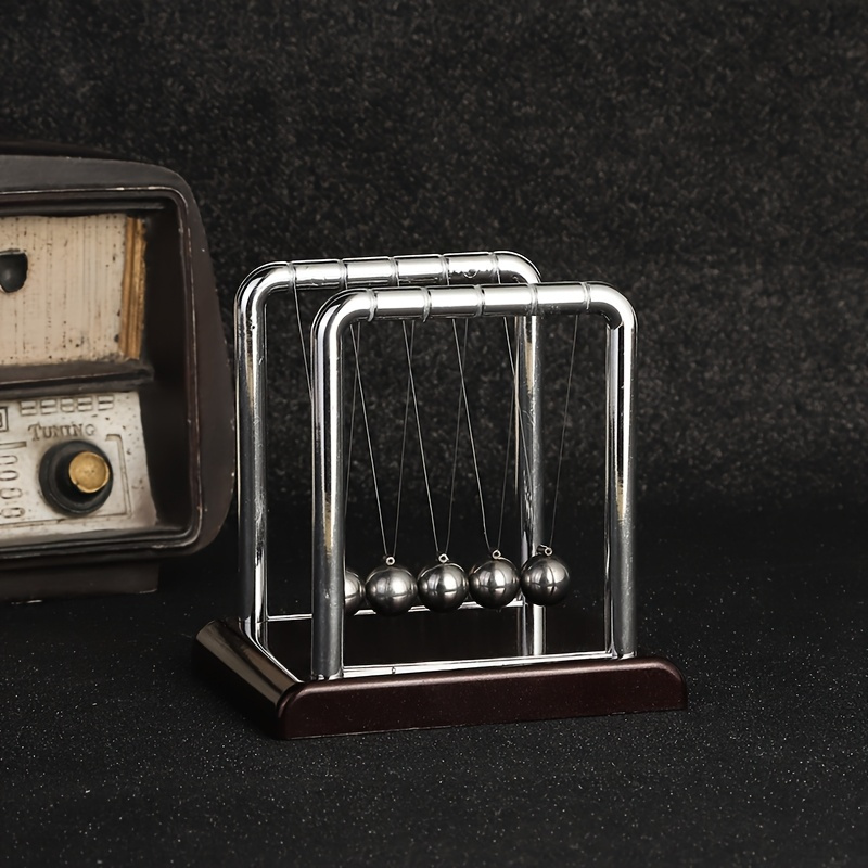 모던 뉴턴 크래들 메탈 밸런스 볼 데스크 장난감 창의적 - Newton Cradle Large 리뷰 및 가격