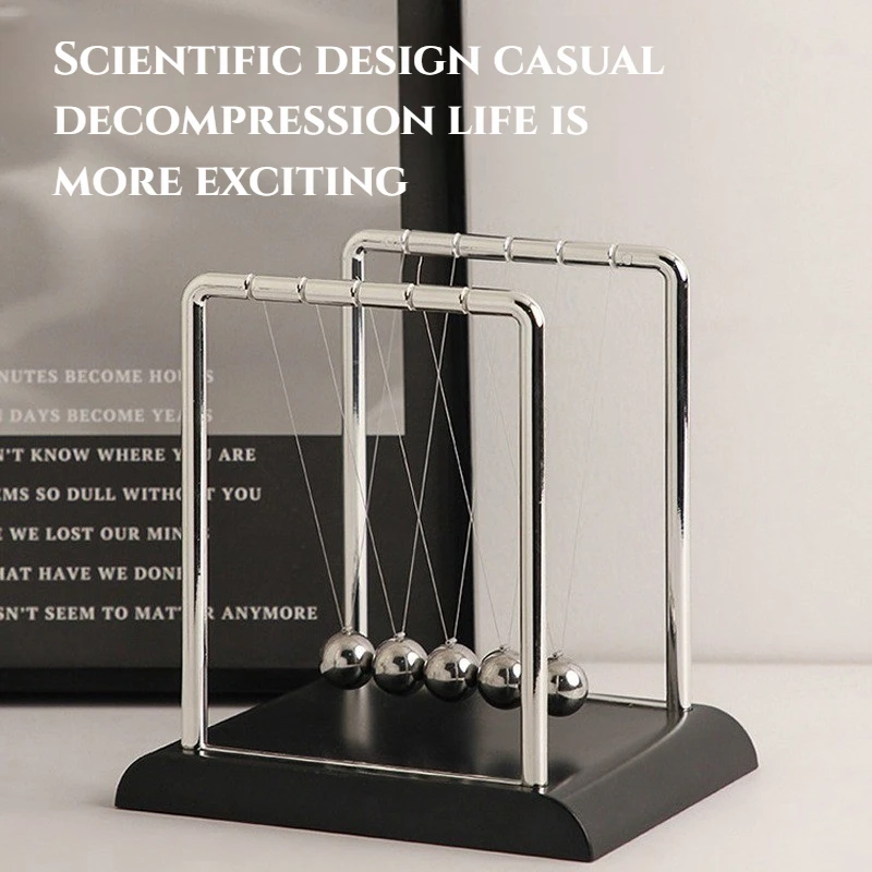 뉴턴 크래들 스틸 밸런스 볼 데스크탑 모션 장난감 물리 - Newton Cradle Large 리뷰 및 가격